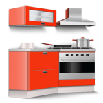 kitchen design: 3d planner android application logo